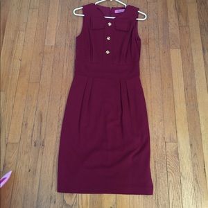 Eliza J Burgundy Dress